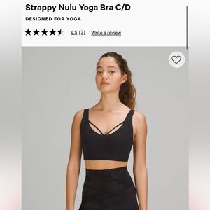 NWOT strappy sports bra